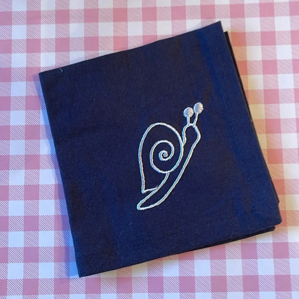 Pier 1 Escargot Cocktail Napkins